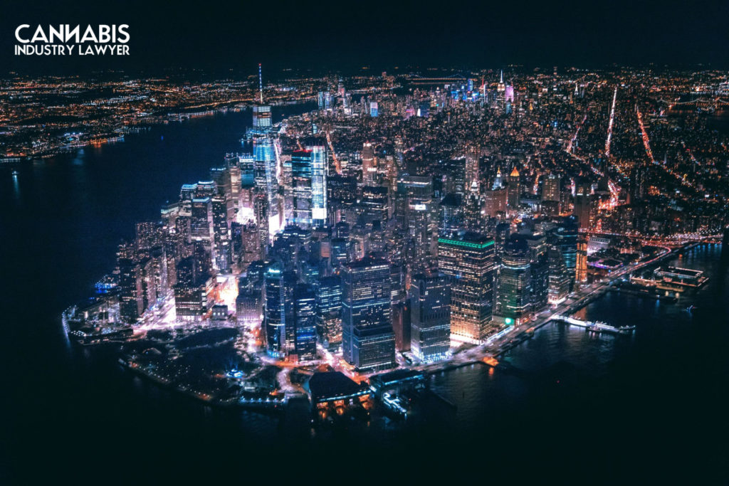 NY Night Skyline