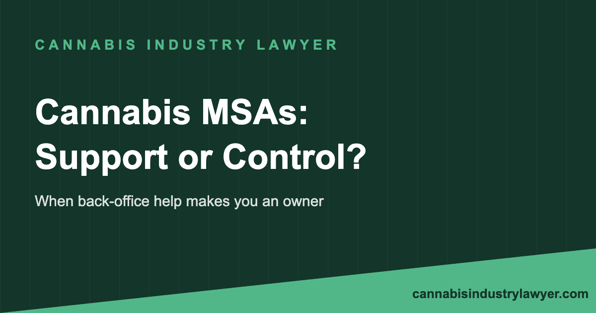 cannabis MSA