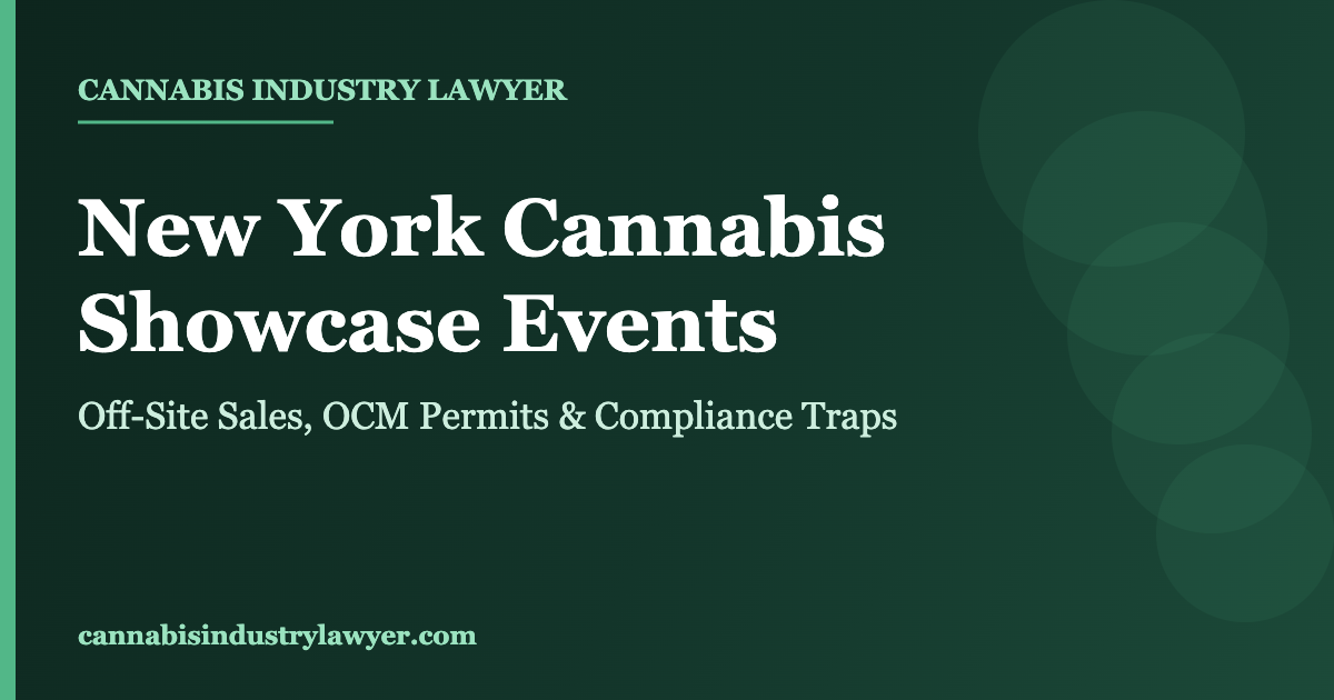 New York cannabis showcase events
