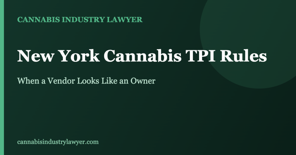 New York cannabis TPI