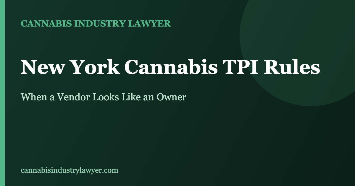 New York cannabis TPI